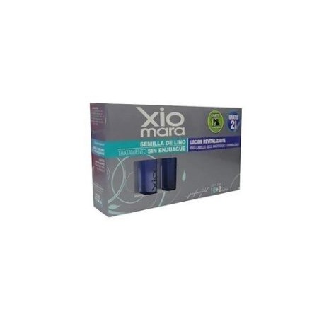 Ampolleta Xiomara Sin Enjuague Semilla De Lino 10x10ml