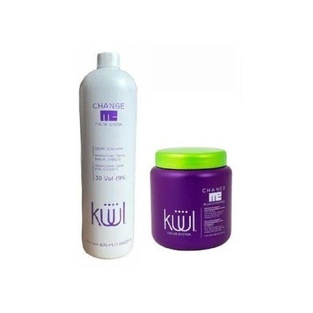 Decolorante Kuul 350g + Perox Kuul 20vol 870ml