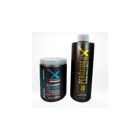 Decolorante Xiomara BlondXpert 500g+Peroxido 30Vol.