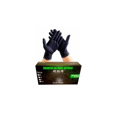 Guantes 4×4 Vinil-nitrilo 50pares