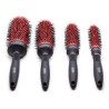 Juego Splash!!! De Cepillos Redondo Rojo 4pz