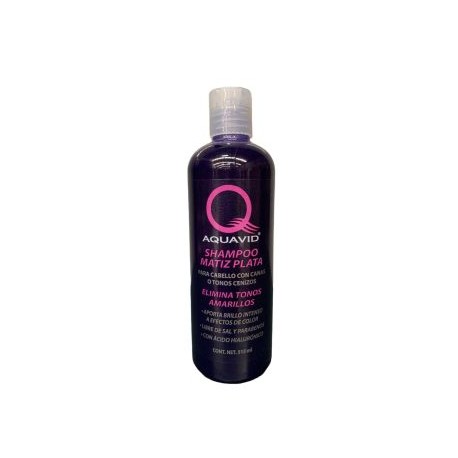 Shampoo Aquavid Matiz Plata 515ml